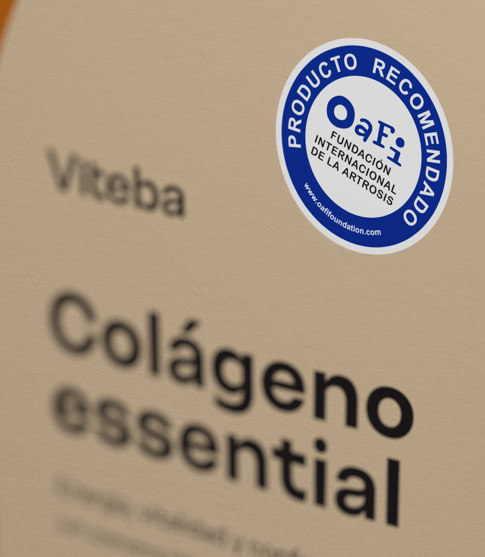 OAFI sello en Colágeno Essential